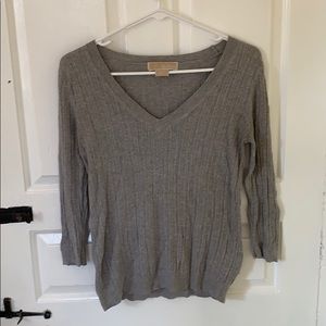 Grey, half sleeve sweater
